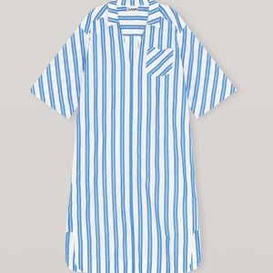 Stripe Cotton Oversized Dress - Daphne